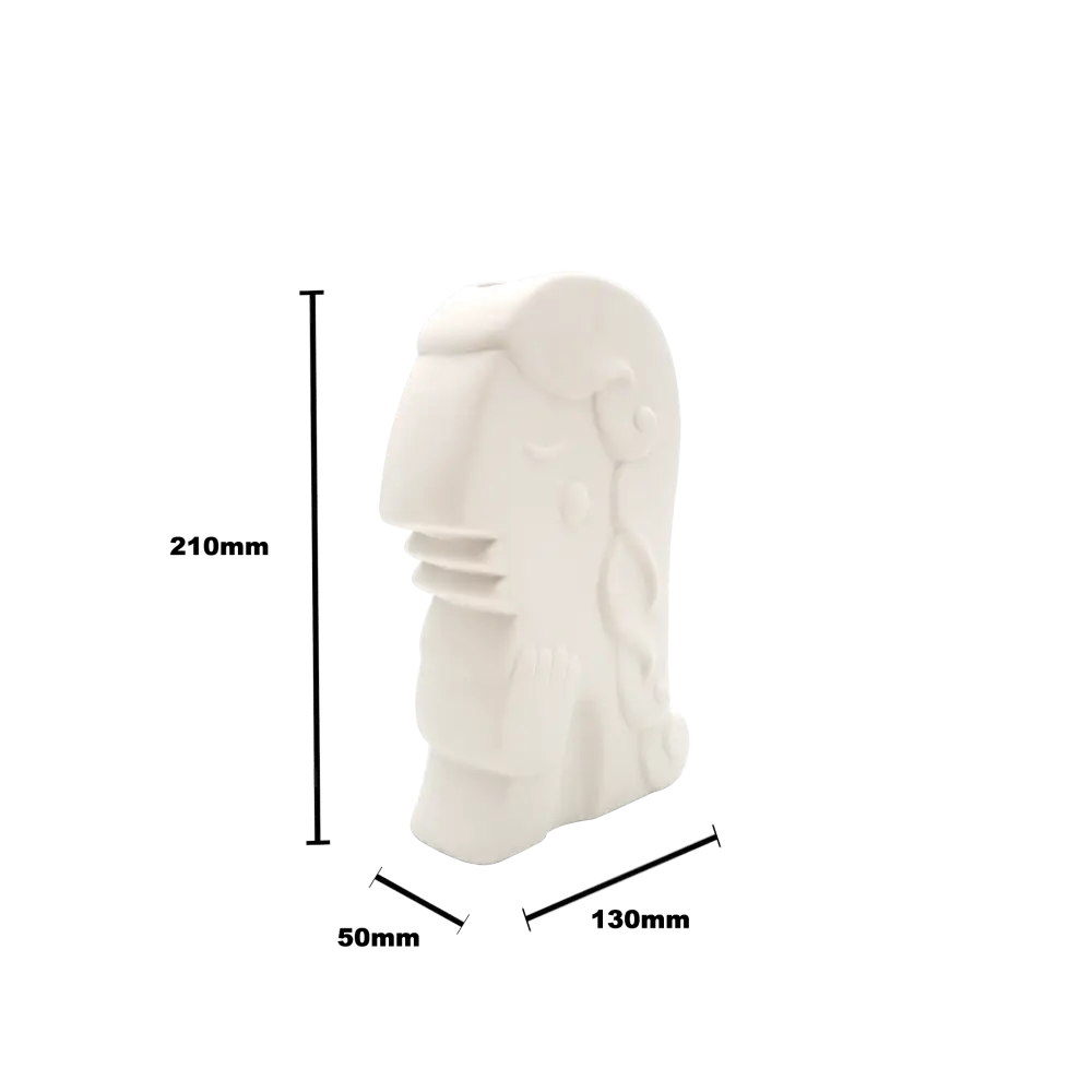 Soie White Ceramic Vase - Home & Garden > Decor