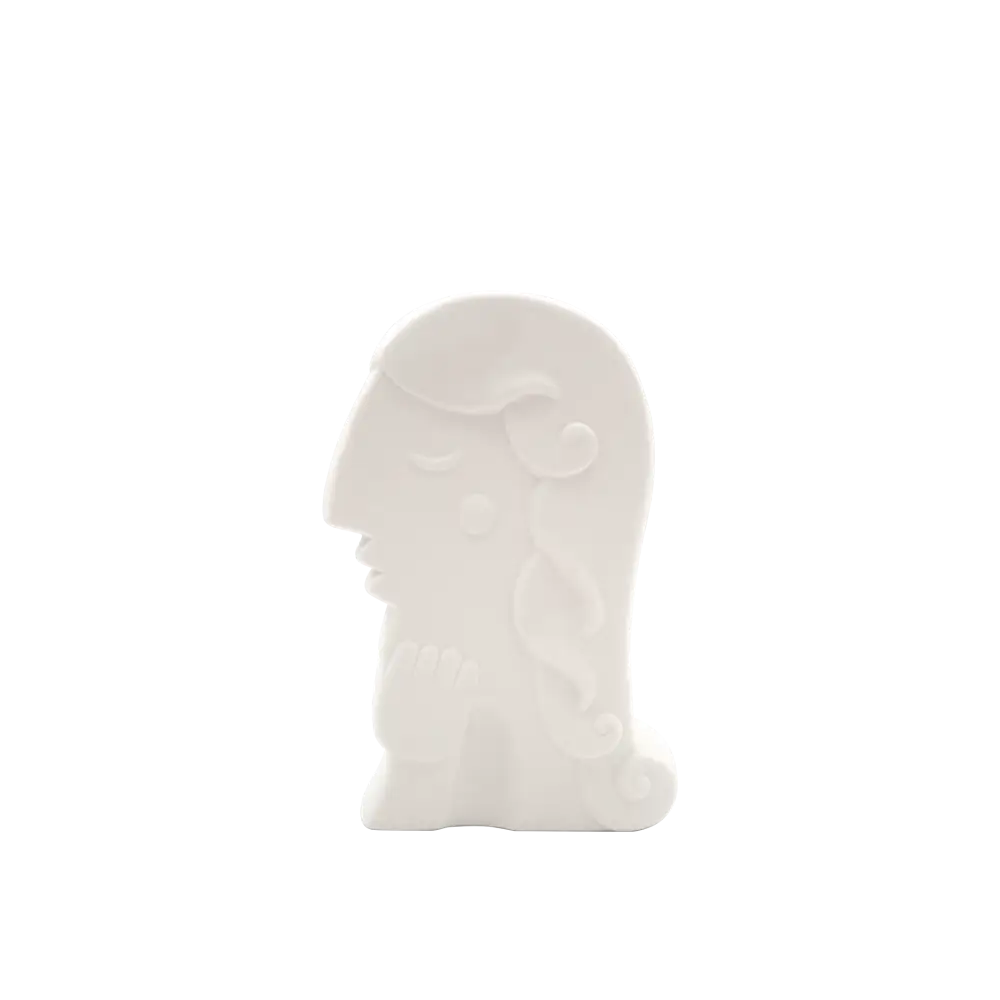 Soie White Ceramic Vase - Home & Garden > Decor