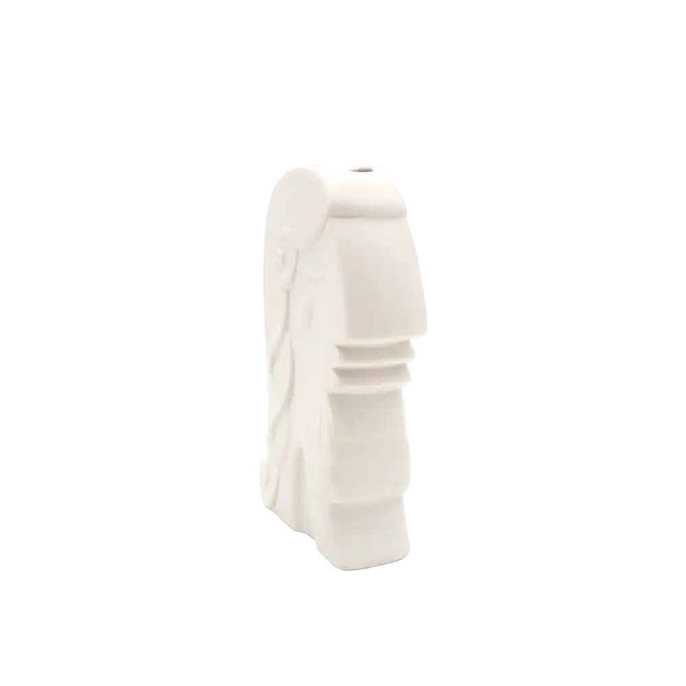 Soie White Ceramic Vase - Home & Garden > Decor