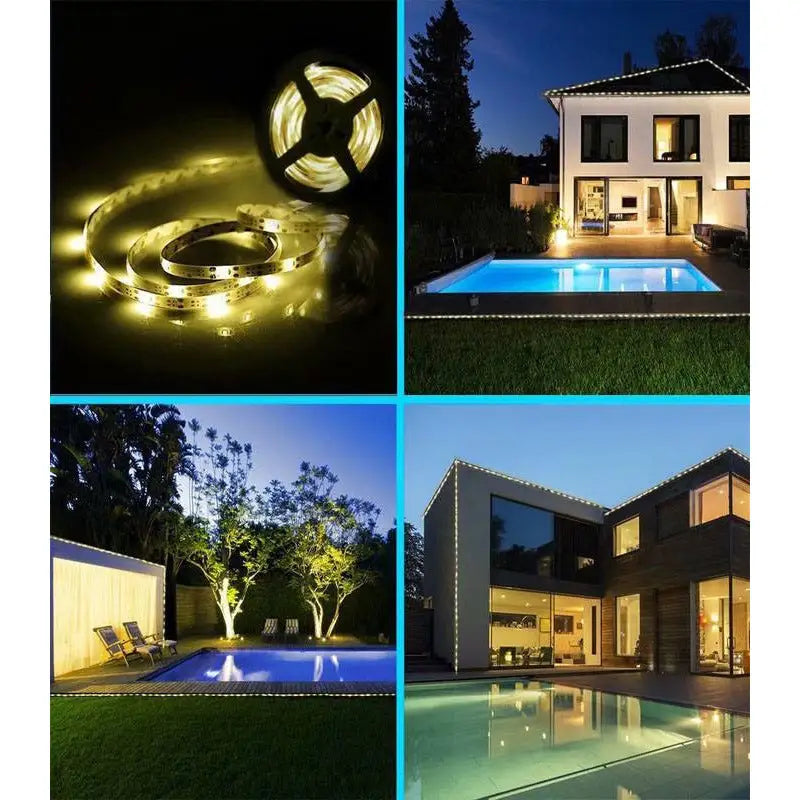 Solar LED Strip Light - Home & Garden > Garden Lights