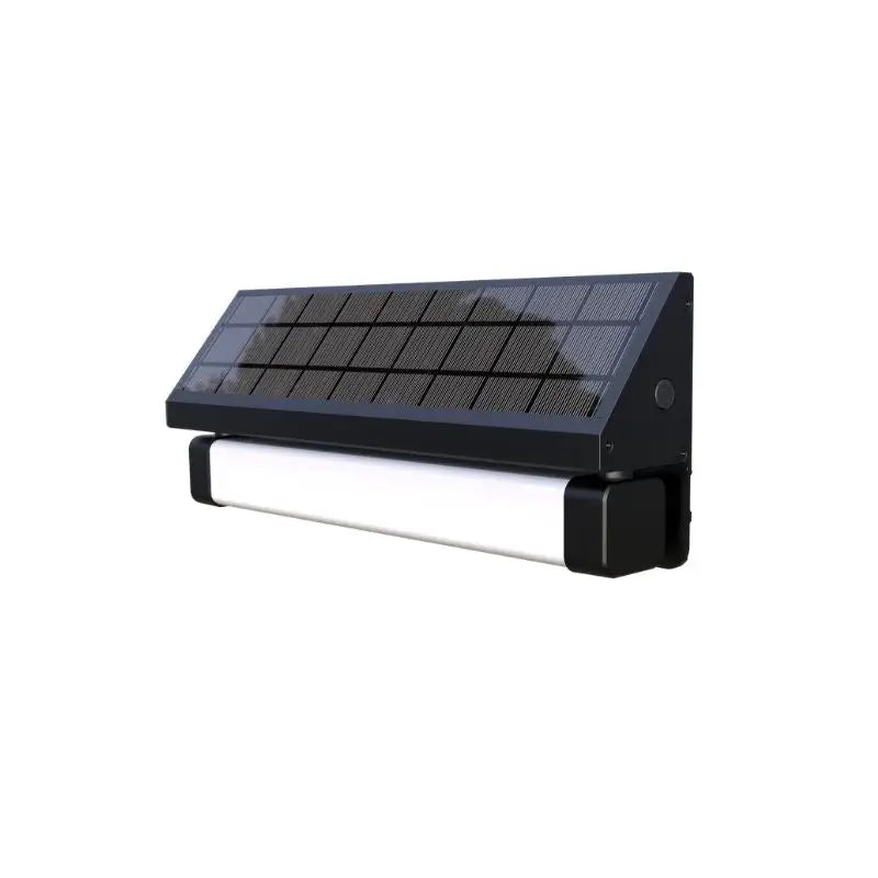 Solar LED Wall Light with Motion Sensor for Outdoor Walls and Business Signs - Home & Garden > Garden Lights