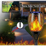 Solar Outdoor Lights Decorative Torch Light Garden Path Decoration LED Camping Ornaments - Occasions > Christmas >