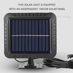 Solar Powered Light Patio Outdoor Motion Sensor Wall Lamp - Home & Garden > Lighting