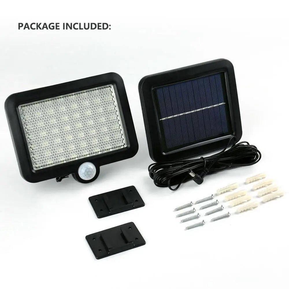 Solar Powered Light Patio Outdoor Motion Sensor Wall Lamp - Home & Garden > Lighting
