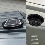 Solar Powered Roof Fan Ventilator Loft Vent for Boat RV Greenhouse Shed Caravan - Tools > Industrial Tools > Masonry