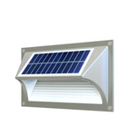 Solar Step Light – Warm White with Silver Case - Home & Garden > Garden Lights