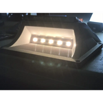 Solar Step Light – Warm White with Silver Case - Home & Garden > Garden Lights