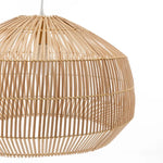 Solara Sphere Natural Hand-Woven Bamboo Cage Pendant Lamp Light - Home & Garden > Lighting > Ceiling Lights