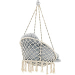 SONGMICS Hammock Hanging Chair with Cushion Gray - Home & Garden > Garden Furniture