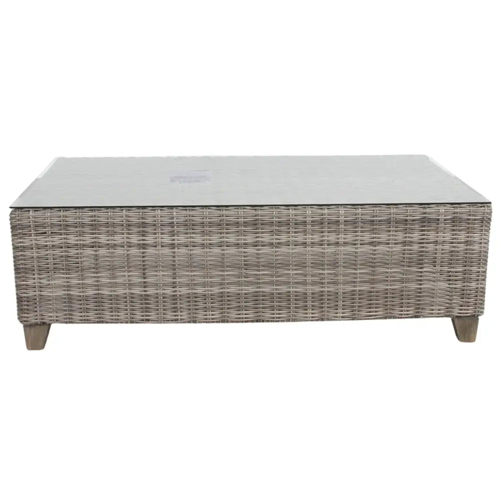 Sophy 131cm Wicker Rattan Outdoor Coffee Table - Furniture > Outdoor
