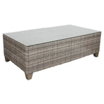 Sophy 131cm Wicker Rattan Outdoor Coffee Table - Furniture > Outdoor