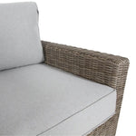 Sophy 2 Seater Wicker Rattan Outdoor Sofa Chair Lounge - Furniture > Outdoor