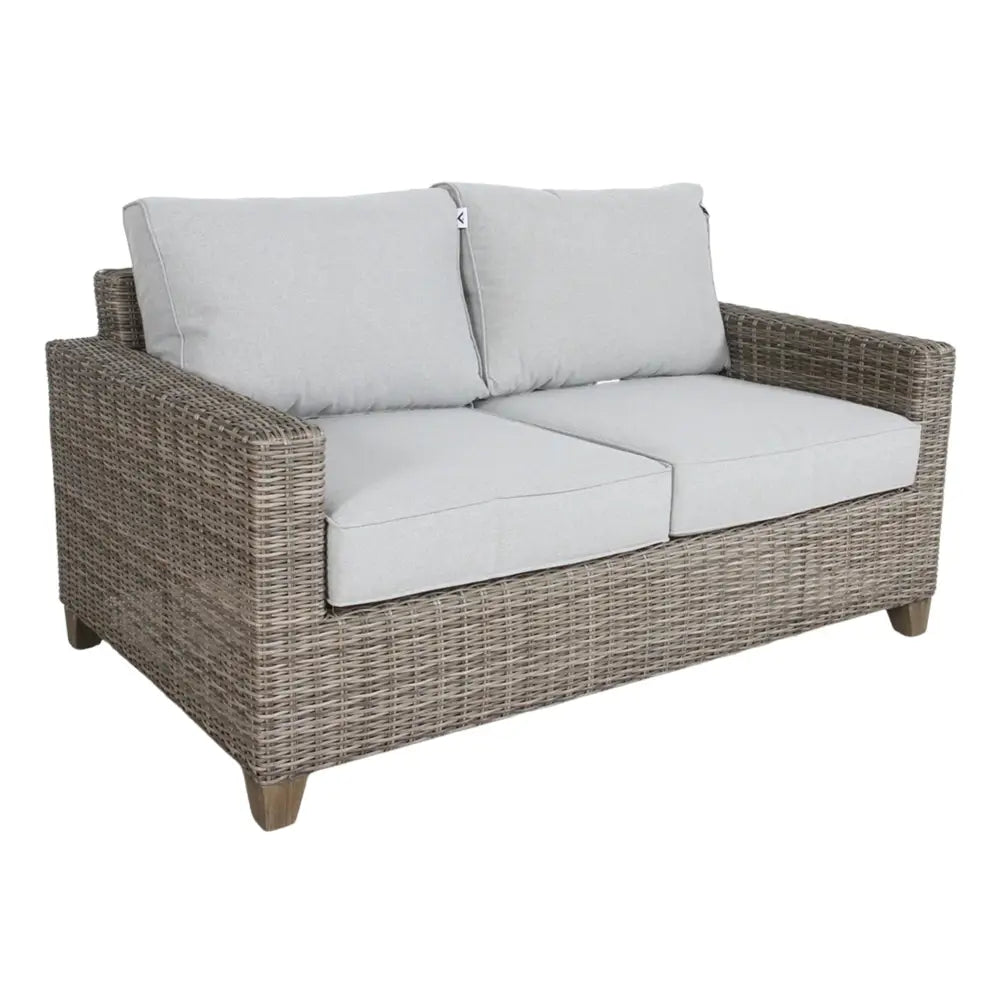 Sophy 2 Seater Wicker Rattan Outdoor Sofa Chair Lounge - Furniture > Outdoor