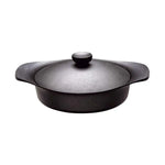 Sori Yanagi Japanese Iron Soup Pot Casserole 22cm with Lid and Fork - Home & Garden > Kitchenware