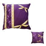 Soul Dragonfly Purple Square Filled Cushion 43 x 43 cm - Home & Garden > Decor > Cushions & Throws