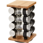 Spice Rack Organizer with 12 Pieces Jars for Kitchen - Home & Garden > Kitchenware