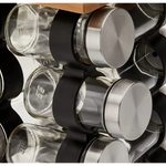 Spice Rack Organizer with 12 Pieces Jars for Kitchen - Home & Garden > Kitchenware