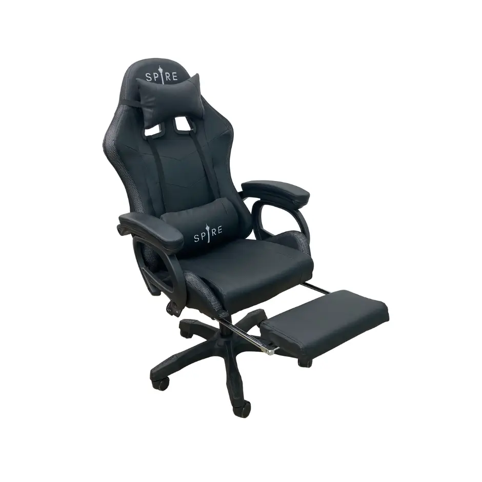Spire ONYX LED Bluetooth Massage Gaming Chair Black - Gift & Novelty > Games
