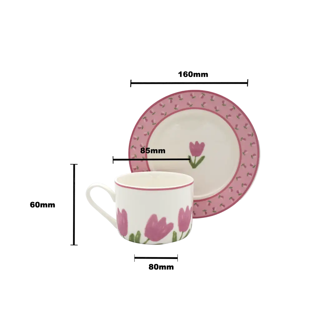 Springs Springs Cup and Saucer - 220ml - Home & Garden > Decor