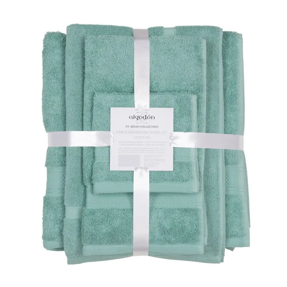 St Regis Collection TOWEL PACK - 5PC - 5 PACK - Home & Garden > Bathroom Accessories > Bath Towels & Robes