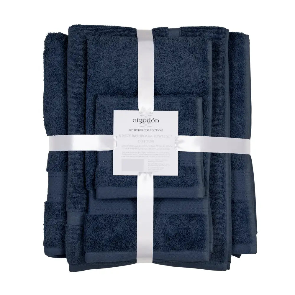 St Regis Collection TOWEL PACK - 5PC - 5 PACK - Home & Garden > Bathroom Accessories > Bath Towels & Robes