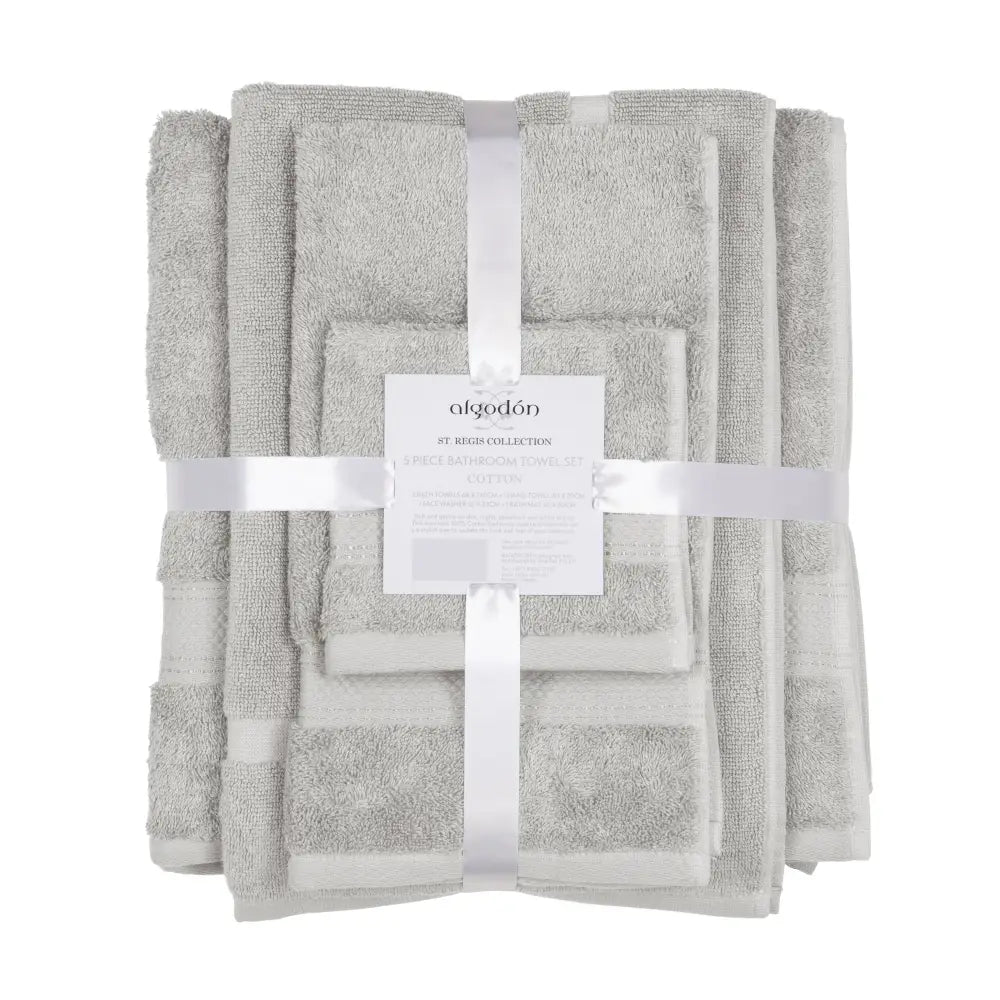 St Regis Collection TOWEL PACK - 5PC - 5 PACK - Home & Garden > Bathroom Accessories > Bath Towels & Robes