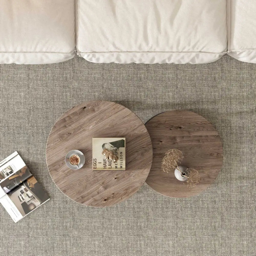 Stack&Style Nesting Coffee Table - Furniture > Living Room