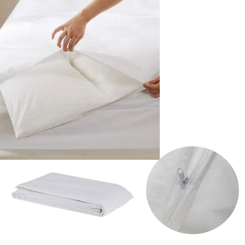 Stain/ Water Resistant Quilt Protector Double - Home & Garden > Bedding