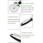 Stainless Steel Pizza Cutter Slicer - Home & Garden > Kitchenware