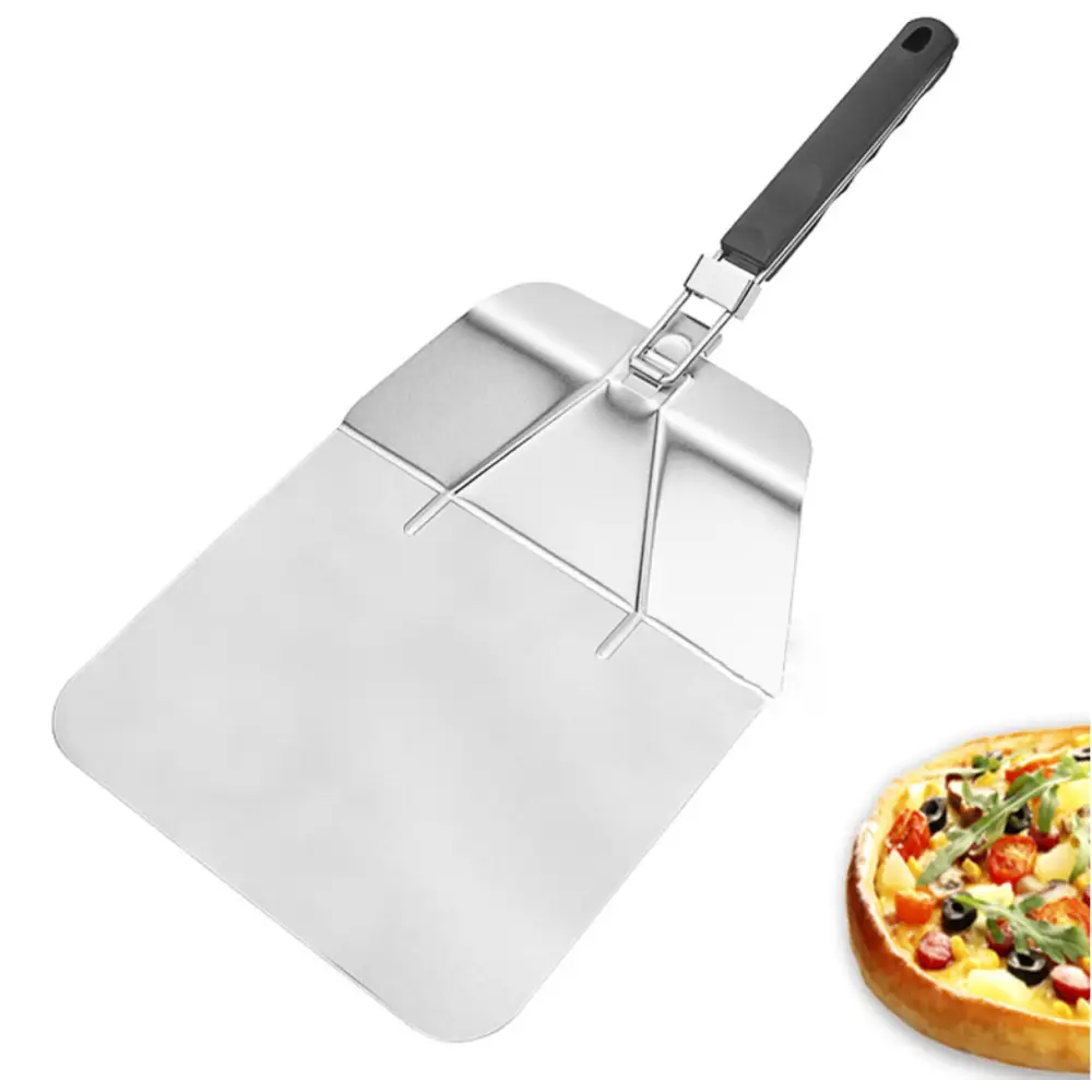 Stainless Steel Pizza Shovel - Home & Garden > Kitchenware
