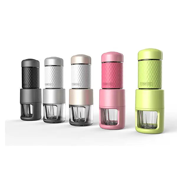 STARESSO Red Dot Award Winner Portable Espresso Cappuccino Quick Cold Brew All in One - Black - Home & Garden >