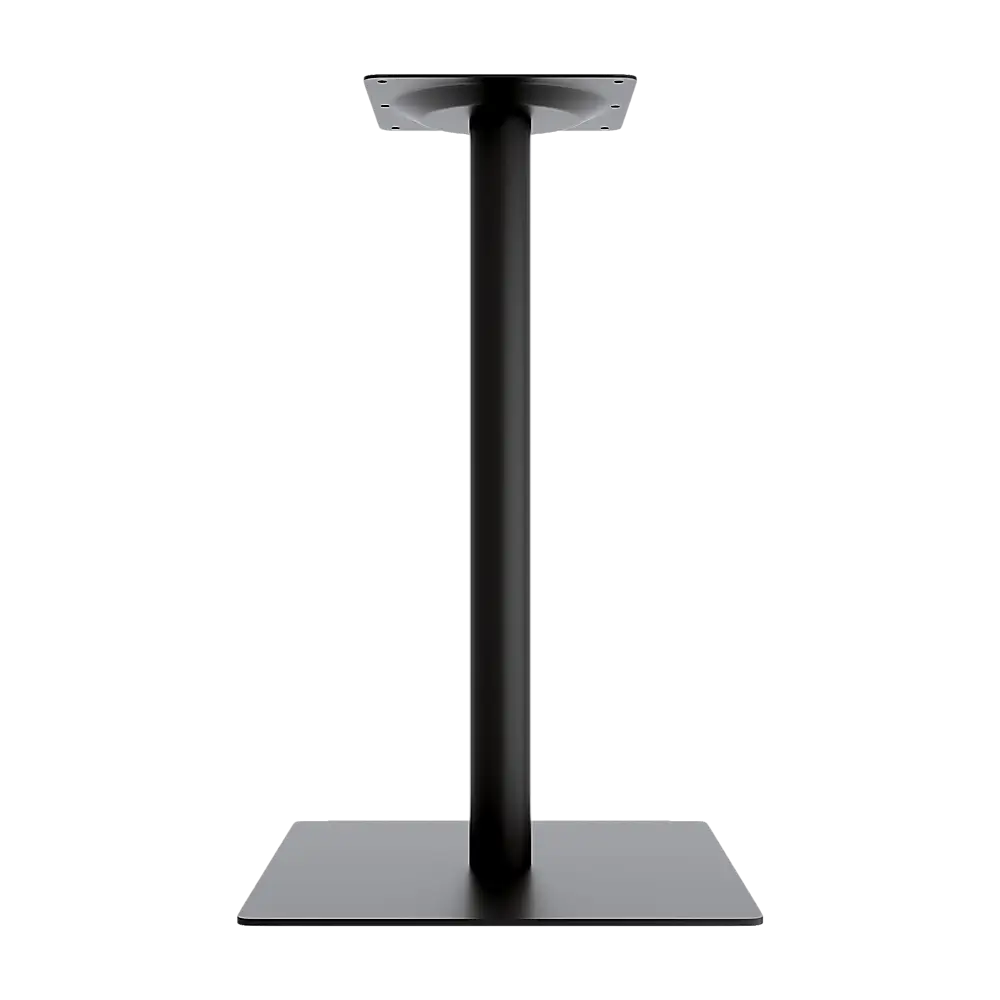 Steel Square 45cm Restaurant Cafe Office Table Base Leg - Furniture > Office