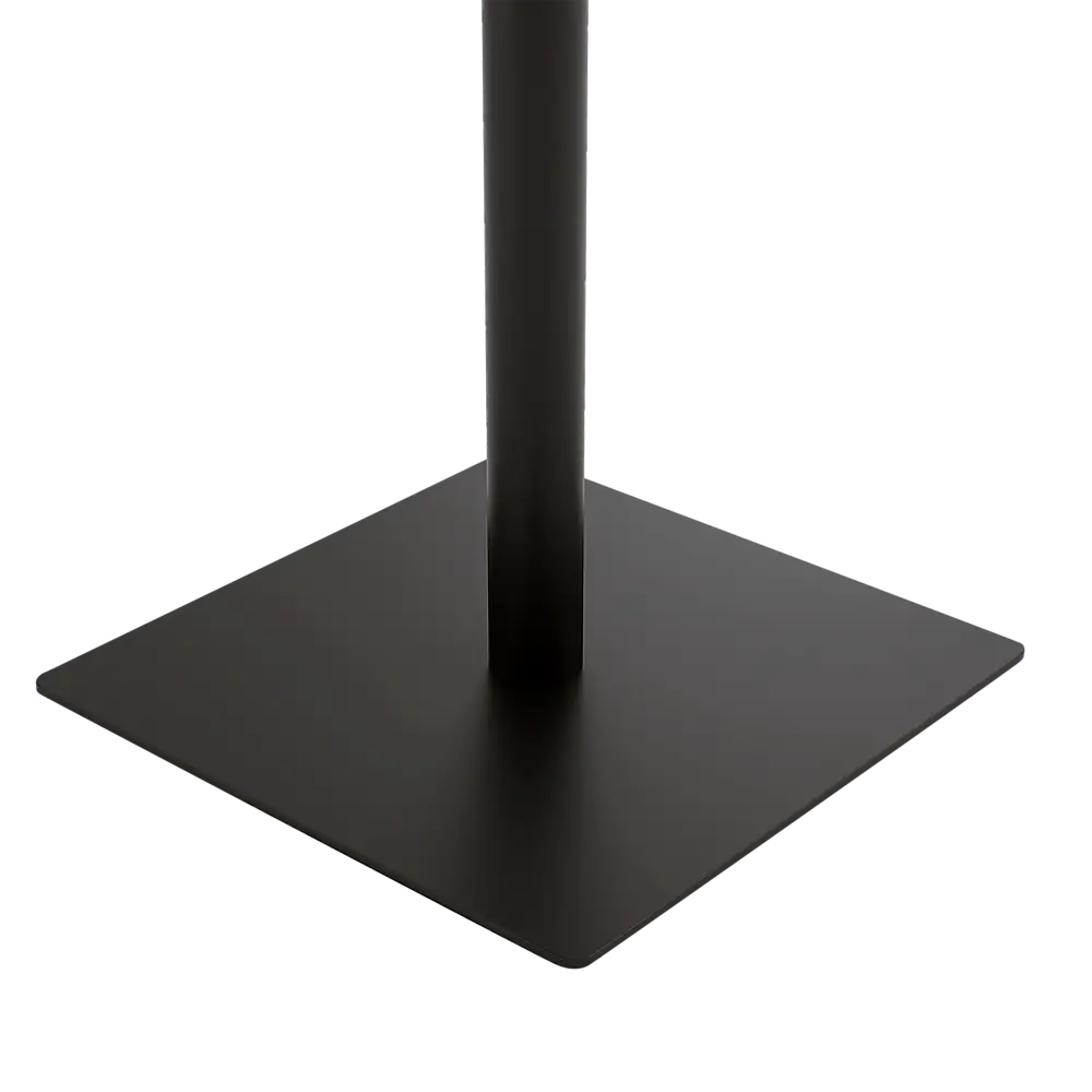 Steel Square 45cm Restaurant Cafe Office Table Base Leg - Furniture > Office
