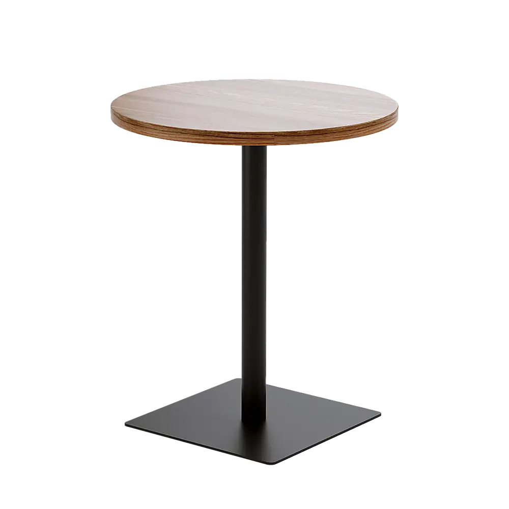 Steel Square 45cm Restaurant Cafe Office Table Base Leg - Furniture > Office
