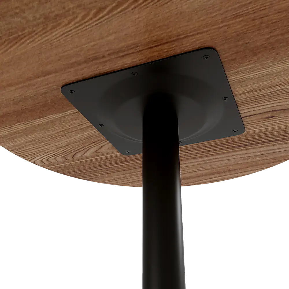 Steel Square 45cm Restaurant Cafe Office Table Base Leg - Furniture > Office