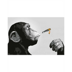 Steez Smoking Chimp Poster - Home & Garden > Wall Art
