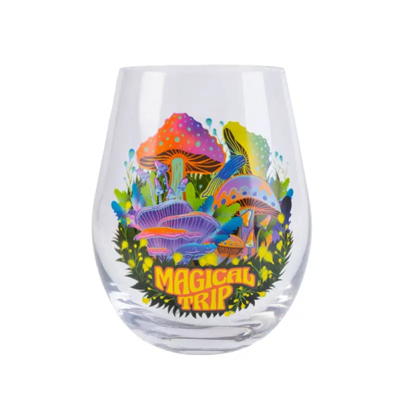 Stemless Wine Glass Mushroom - Home & Garden > Kitchenware