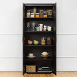 STOCKHOLM STORAGE CUPBOARD CLASSIC - NORDIC ASH - SCANDI BRASS - Home & Garden > Storage > Clothing & Wardrobe Storage