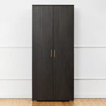 STOCKHOLM STORAGE CUPBOARD CLASSIC - NORDIC ASH - SCANDI BRASS - Home & Garden > Storage > Clothing & Wardrobe Storage