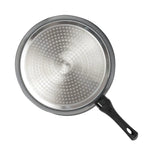 Stone Chef Forged Saucepan With Lid Cookware Kitchen Black 20cm - Home & Garden > Kitchenware