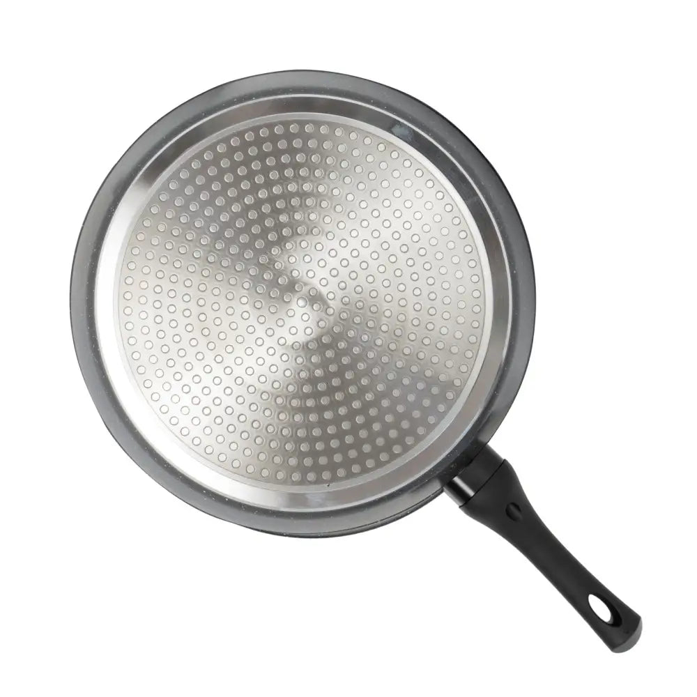 Stone Chef Forged Saucepan With Lid Cookware Kitchen Black 20cm - Home & Garden > Kitchenware