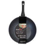 Stone Chef Forged Wok Non Stick Cookware Kitchen Black 28cm - Home & Garden > Kitchenware