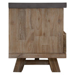 Stony 150cm ETU Entertainment TV Unit with Concrete Top - Grey - Furniture > Living Room