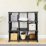 Storage Organizer 9 Cubes Wardrobe Closet Storage Shelves - Home & Garden > Storage > Clothing & Wardrobe Storage
