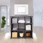 Storage Organizer 9 Cubes Wardrobe Closet Storage Shelves - Home & Garden > Storage > Clothing & Wardrobe Storage