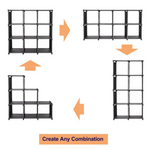 Storage Organizer 9 Cubes Wardrobe Closet Storage Shelves - Home & Garden > Storage > Clothing & Wardrobe Storage