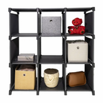 Storage Organizer 9 Cubes Wardrobe Closet Storage Shelves - Home & Garden > Storage > Clothing & Wardrobe Storage