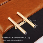 Storage Ottoman Stool Bench Seat 97cm PU Leather BROWN - Furniture > Bedroom