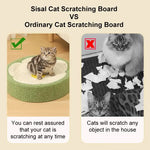 Strawberry-Shaped Cat Scratcher Bed - Fun Sisal Pad for Cats 40*40*10cm - Pet Care > Cat Supplies > Cat Scratchers