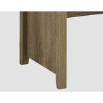 Study Desk with 2 Drawers Natural Wood like MDF Office Desk Table - Furniture > Office